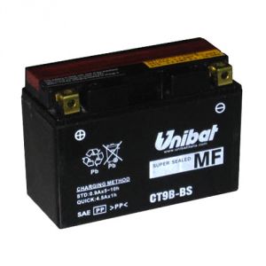 BATTERIA UNIBAT YT9B-BS PER YAMAHA MAJESTY 400 - YAMAHA  T-MAX FINO AL 2007