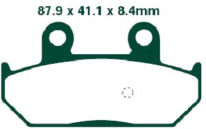 PASTIGLIE FRENO BREMBO POST.SUZUKI BURGMAN 650 '02